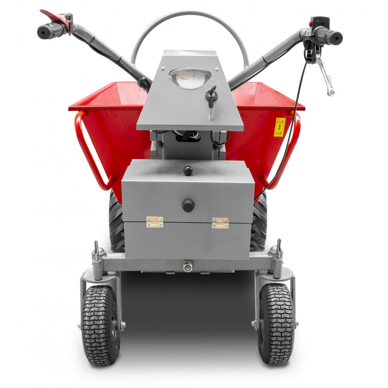 brouette électrique 500kg vérin gaz mw-tools med500