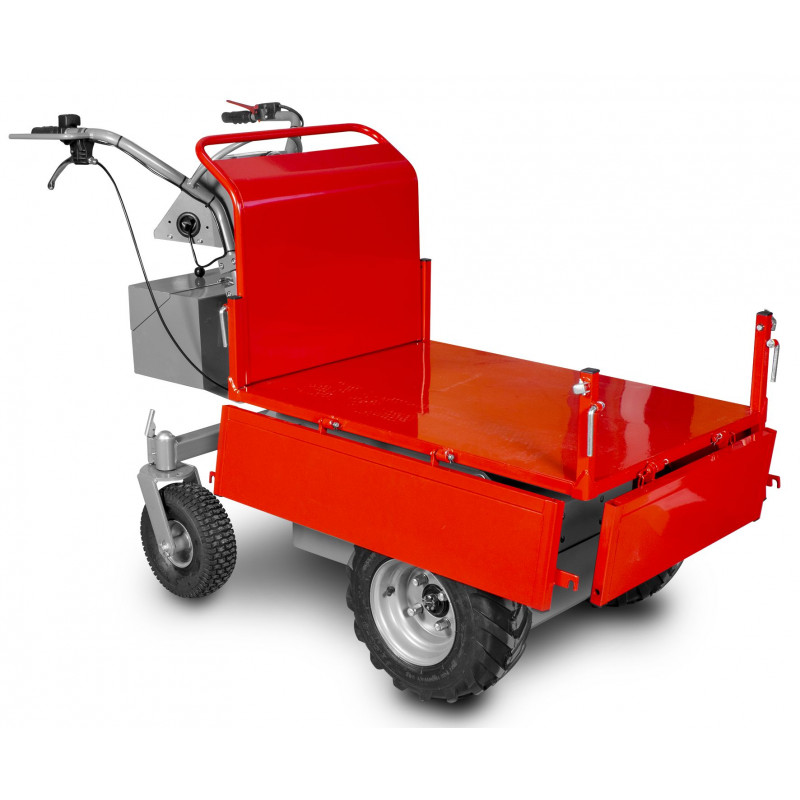brouette électrique 500 kg vérin à gaz mw-tools mep500