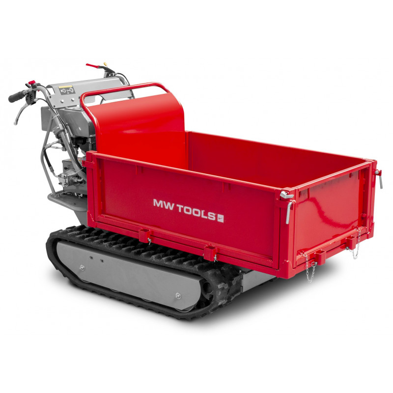 brouette motorisée à chenilles 600kg mw-tools mrp600h – Image 6