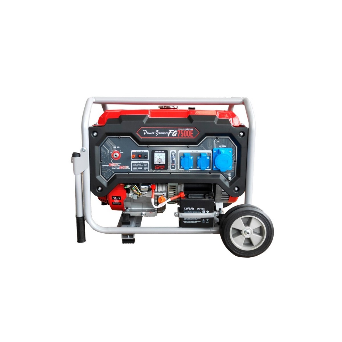 groupe électrogène thermique 6,5kw monophasé démarrage électrique – Image 8