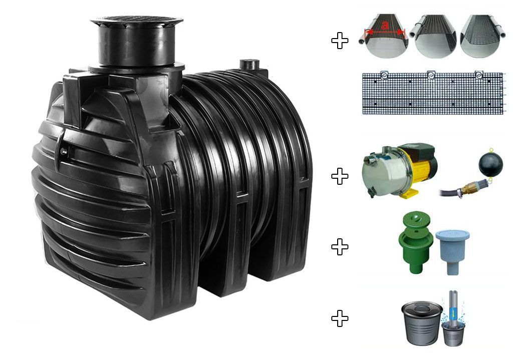 cuve recuperateur eau purist 4500 l