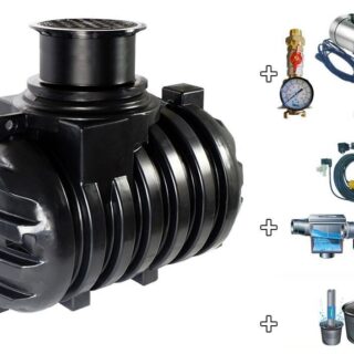 Cuve recuperateur eau Standard 2000 L