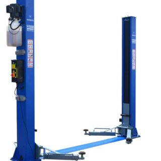 Pont élévateur hydraulique professionnel HBM à 2 colonnes 4 tonnes